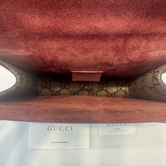 Gucci Dionysus GG Supreme . Small. Shoulder /Crossbody Bag 8”x7”x2” - Picture 12 of 15